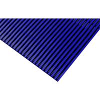 Blue Diamond Interflex Duckboard Matting 80cm x 10m Roll Blue PVC