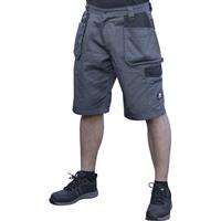 Maverick Safety Maverick Holster Pocket Shorts 38" in Grey Polyester/Cotton