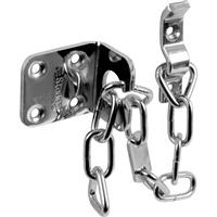 Sterling Heavy Duty Door Chain Chrome Plated in Silver