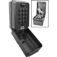 Squire Push Button Key Safe in Black