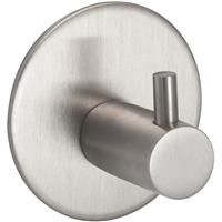 Self Adhesive Single Hook Rail 48mm in Silver