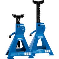 Draper Ratcheting Axle Stands 2 Tonne (2 Pack)