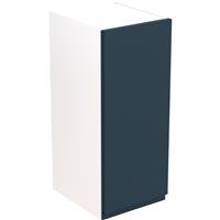 Kitchen Kit Flatpack J-Pull Kitchen Cabinet Wall Unit Ultra Matt 300mm in Indigo Blue MFC