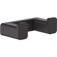 Hansgrohe AddStoris Double Hook Matt in Black Metal