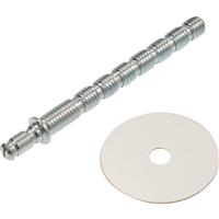 Pull Handle Kit 90mm Bar in Silver