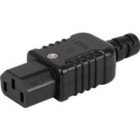 IEC Heavy Duty EIC In-Line Connector C13 Rewireable 10A