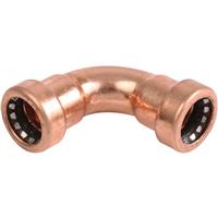 Pegler Yorkshire Tectite Sprint Push-Fit Elbow 15mm (5 Pack) in Copper
