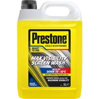 Prestone Max Visibility Ready To Use Screenwash 5L