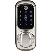 Yale Keyless Connected Door Lock Polished in Chrome