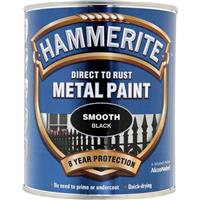 Hammerite Metal Paint Smooth 750ml in Black