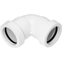 Aquaflow Push Fit Bend 32mm 90deg in White