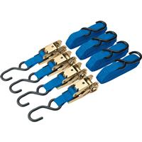 Draper Cargo Lash Set 25mm x 4m (4 Piece) in Blue Polyester