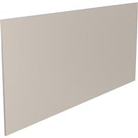 Kitchen Kit Flatpack J-Pull Kitchen Cabinet Breakfast Bar Back Super Gloss 2100mm in Light Grey Mdf