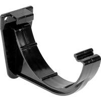 Aquaflow 112mm Half Round Fascia Bracket in Black PVCU