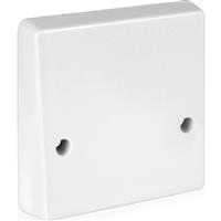 Crabtree 45A Cooker Outlet Plate 1 Gang in White Plastic