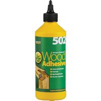 Everbuild 502 Interior & Exterior PVA Wood Glue 500ml Resin