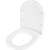 Croydex Eyre Thermoset Soft Close Toilet Seat in White