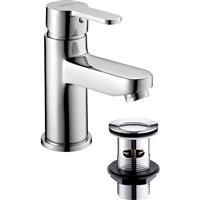 Deva Ethos Taps Basin Mixer in Chrome Brass