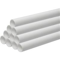 Aquaflow Solvent Weld Waste Pipe 30m 32mm x 3m (10 Pack) in White PVCU