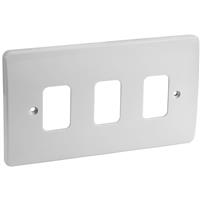 MK Grid Plus Frontplate 3 Gang