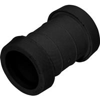 Aquaflow Push Fit Straight Coupling 32mm in Black