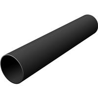Aquaflow 68mm Down Pipe 2.5m in Black PVCU