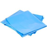 Unbranded Heavy Duty Rubble Sack 54L 508 x 762mm (100 Pack) in Blue Polythene