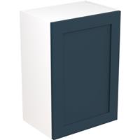 Kitchen Kit Flatpack Shaker Kitchen Cabinet Wall Unit Ultra Matt 500mm in Indigo Blue MFC