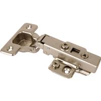 Hafele Click On Soft Close Hinge 110deg (2 Pack) in Silver Steel