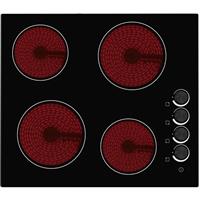 Cata Rotary Control Ceramic Hob 60cm in Black