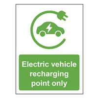 Centurion Electric Vehicle Charging Point Sign 400 x 300mm
