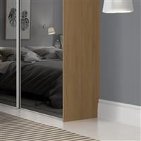 Spacepro End Panel effect 2800 x 620 x 18mm in Oak MFC