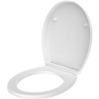 Ebb and Flo Ebb + Flo Thermoset Soft Close Wrap Over Toilet Seat in White