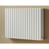 Ximax Bristol Designer Radiator 600 x 410mm 1601Btu Double in White Steel