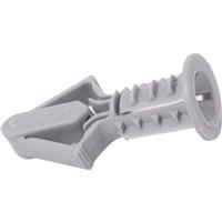 Fischer Nylon Plasterboard Plug 10mm Heavy Duty (100 Pack) in Grey