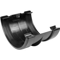 Aquaflow 150mm Union Bracket in Black PVCU