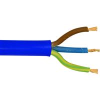Pitacs Arctic PVC Cable (3183A) 2.5mm2 Drum (50m) in Blue