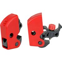 Master Lock Universal MCB Lockout Device Circuit Breaker 64 x 57 x 32mm in Red