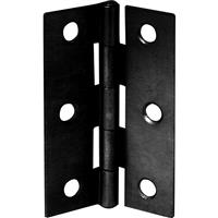Perry Butt Hinge 100mm (2 Pack) in Black Steel