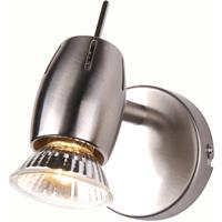 Inlight Pluto Satin GU10 Single Spotlight in Nickel