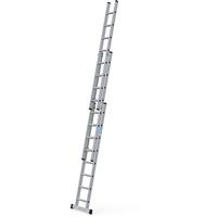 Zarges Everest Extension Ladder 3 x 8 D-Rung 2410 x 500 x 170mm Plastic