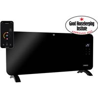 Princess Smart Panel Heater 2000W in Black Glass