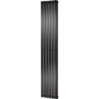 Towelrads Merlo Vertical Double Panel Designer Radiator 1800 x 604mm 3187Btu in Anthracite Steel