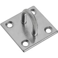Chain Plate Staple Stainless Steel in Silver