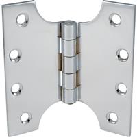 Eclipse Steel Parliament Hinge Polished 102mm (2 Pack) in Chrome