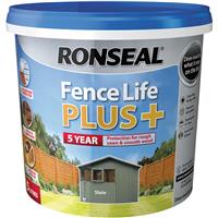 Ronseal Fence Life Plus 5L in Slate