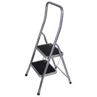 TB Davies HIGHRAIL-S Steel Step Stool 2 Tread Rubber