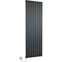 Ximax Oxford Electric Designer Radiator 1800 x 595mm 4092 BTU 1200W in Anthracite Steel