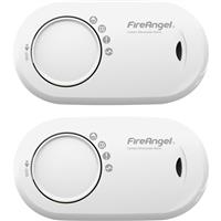 FireAngel 10 Year Carbon Monoxide Alarm - Sealed for Life Battery FA3820 Twin Pack (2 Pack)