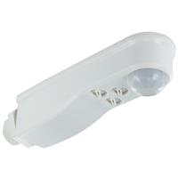 Integral LED Batten Mount PIR Single Sensor IP65 10m in White Plastic